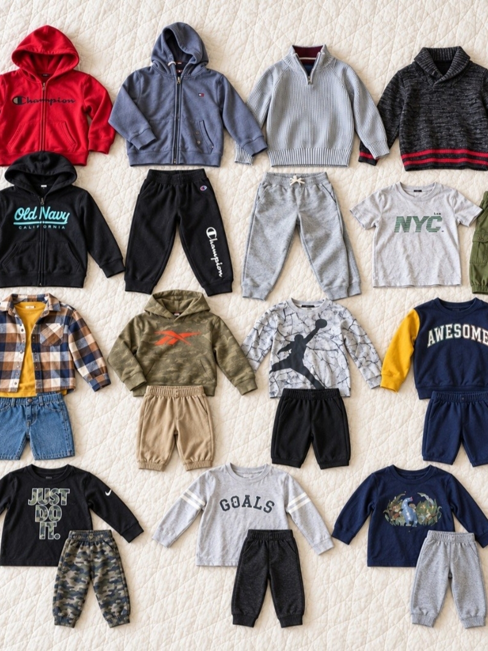 Boys Size 5/5T Fall & Winter Clothing Bundle 24 Pieces